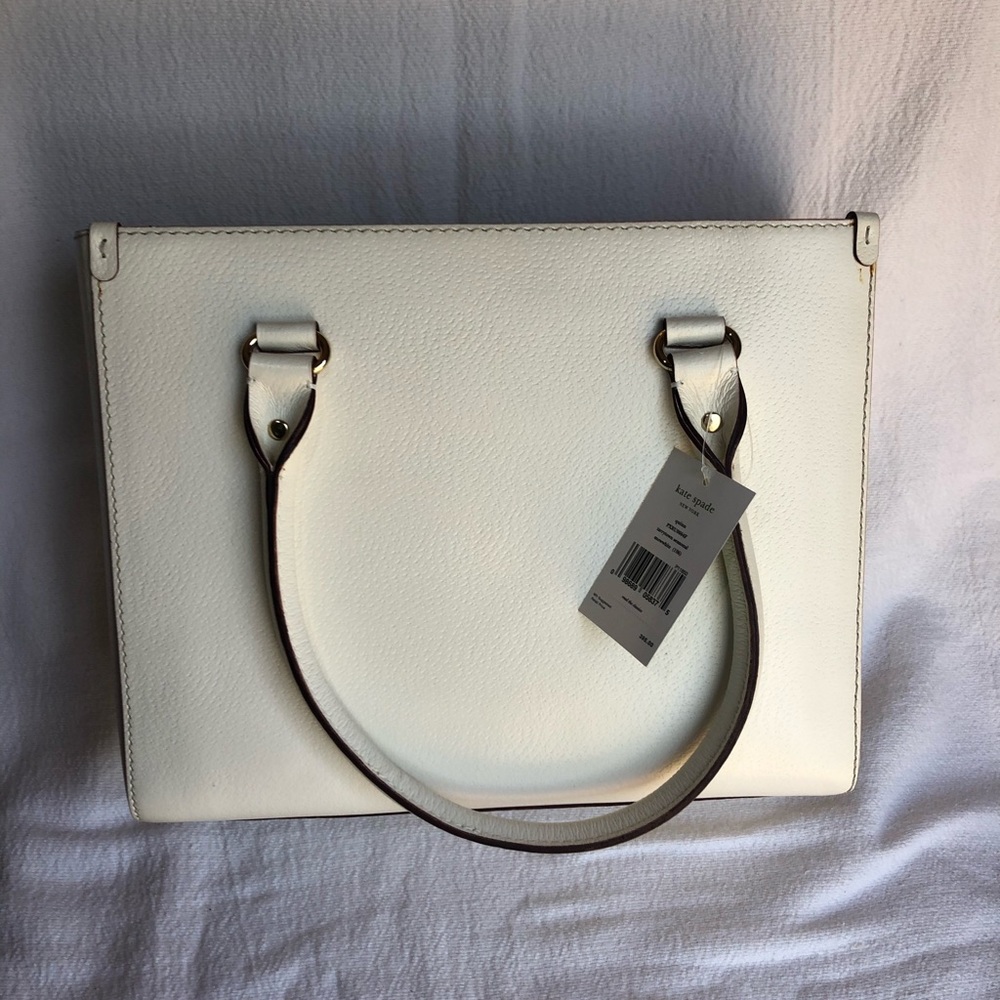Cream leather Kate Spade Quinn - Picture 2 of 5